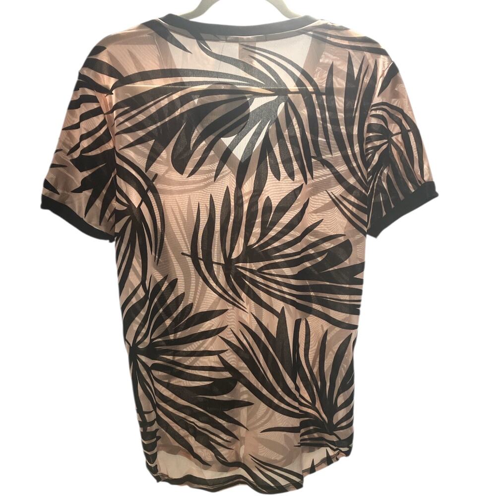 Andrew Christian Palmero Sheer V-Neck Tee Medium - Picture 2 of 9